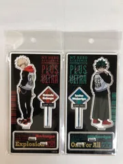 ★【僕のヒーローアカデミア】爆豪勝己&緑谷久　着こなせ!SUKAJAN　 アクリルスタンド2点セット