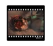 竈門 炭治郎 劇場版 鬼滅の刃 無限城編 第一章 猗窩座再来 DINING 第四期 お楽しみくじ フィルム風クリアカード 鬼滅 グッズ ufotable DINING