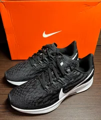 ナイキウィメンズ エア ズーム ペガサス 36ブラックホワイトサンダーグレー　ほぼ未使用　size23.5㎝