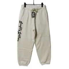 未使用 Langlitz Leathers ラングリッツレザーズ スウェットパンツ LLC-011 裏起毛 Sweat Pants TypeA オートミール M 27112884