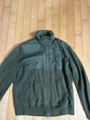 ポロ ラルフローレン オリーブ カラー ジップアップ ジャケット