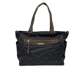 russet(ラシット) ハンドバッグ - ダークネイビー×ダークブラウン