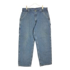 古着 Carhartt ダブルニー デニムペインターパンツ フェード W40