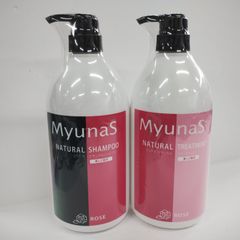 ミュナス シャンプー＆トリートメント4セット（8本）　ZAザクロ ミュナス シャンプー＆トリートメント ZAザクロ〈フルーティー
