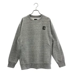 THE NORTH FACE / ザノースフェイス | Square Logo Crew / NT62041 スクエアロゴクルー スウェット トレーナー | L | グレー | メンズ