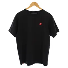 ザノースフェイス THE NORTH FACE S/SS BOX LOGO T Tシャツ カットソー 半袖 クルーネック ロゴ L ブラック NT31848 /BM