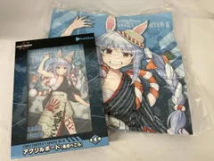  未開封品 ストリートファイター6 ✖️hololive  第1弾スクウェアクッション　アクリルボード（兎田ぺこら）