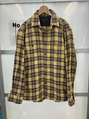 【美品】UNIQLO　フランネルチェックシャツ XL　(A3-27)