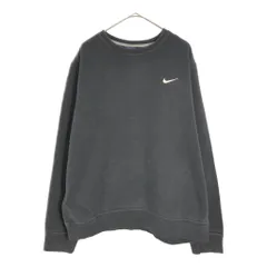 NIKE ナイキ ワンポイントロゴ スウェット スポーツ ブラック(メンズ XL)中古 古着 X4310