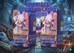 ✅【新品未開封テープ付き】ONE PIECE ワンピースカードゲーム EB-04 EGGHEAD CRISIS 2BOXセット 未開封