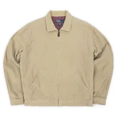ポロラルフローレン POLO RALPH LAUREN 90s 90年代 コーデュロイ スポーツジャケット ブルゾン ポニー無し USA ヴィンテージ アメリカ 古着 メンズ コート・ジャケット ベージュ M【中古】