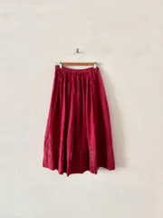 LISETTE リネン 刺繍 ギャザースカートのサムネイル