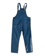 【人気商品】デニム サロペット オーバーオール 女の子 男の子 キッズ ジュニア 子供服 ボトムス ロングパンツ 長ズボン 110cm 120cm 130cm 140cm 150cm (3)