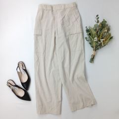 BRACCAE ブラッカエリネンレーヨン 2タックパンツ size2 BRACCAE ブラッカエリネンレーヨン 2タックパンツ size2 - メルカリ
