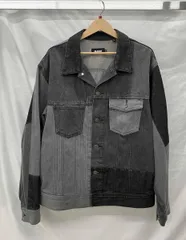 X-LARGE エクストララージ/デニムジャケット/101223021001/ブラック/XL