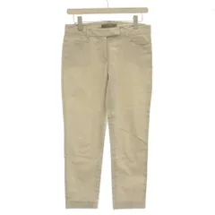 セオリーリュクス theory luxe パンツ スラックス 刺繍 総柄 36 ライトベージュ /☆G