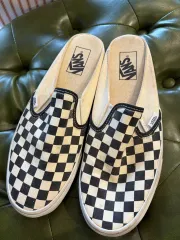 VANS ヴァンズ ミュール チェッカーボード スリッポン