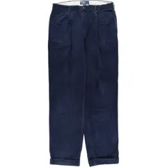 古着 ラルフローレン Ralph Lauren POLO by Ralph Lauren HAMMOND PANT ツータック コーデュロイパンツ メンズw36相当/eaa617813