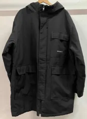 Carhartt カーハート ブルゾン 中綿ワークジャケット ロゴ ブラック サイズXL 製造地不明 表地ナイロン100% 裏地ナイロン100%