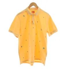 ナイキ NIKE ポロシャツ XL オレンジ 半袖 刺繍 /RR