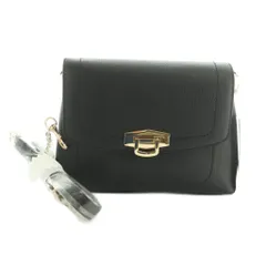 エニィスィス エニシス anySiS ショルダーバッグ フェイクレザー フラップ 2 黒 /MI