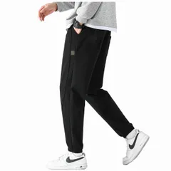 【特価商品】ジャージ メンズ 下 裏起毛 スウェットパンツ ズボン ジョガーパンツ ロングパンツ イージーパンツ ゆったり 無地 冬秋服 暖かい 厚手