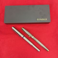Parker 万年筆 ・ボールペンスターリングシルバー　14K おまとめ PARKER パーカー ボールペン 万年筆 スターリングシルバー 14K セット