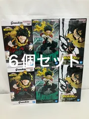 未開封 僕のヒーローアカデミア 緑谷出久 フィギュア 3種6個セット LF3194 f101