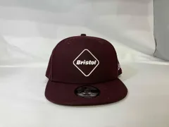 NEWERA ニューエラ F.C.Real Bristol コラボキャップ  スナップバックキャップ 9FIFTY FCRB ボルドー 22AW