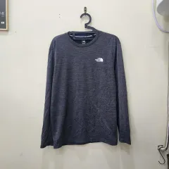 100 ザノースフェイス ロゴ ロングスリーブ Tシャツ