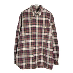 Polo by Ralph Lauren ポロ ラルフローレン ボタンダウン 長袖シャツ マドラスチェック マルチカラー(メンズ L)中古 古着 X4331