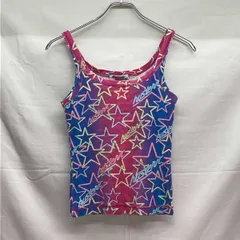 Hysteric Glamour ヒステリックグラマー キャミソール タンクトップ 星柄 サイケデリック 2CR-1930 【】