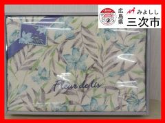M23-2　バスタオル1枚入り　綿100％　花柄デザイン