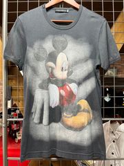 ドルチェ＆ガッバーナ ミッキー Tシャツ グレー　44 ドルチェ＆ガッバーナ ミッキー Tシャツ グレー 44 - メルカリ
