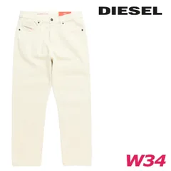 新品・未使用 ディーゼル DIESEL [W34L30] ジーンズ ホワイトデニム パンツ メンズ レギュラーフィット ストレート 2020-D-VIKER