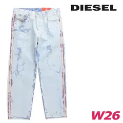 新品・未使用 ディーゼル DIESEL [W26L30] ジーンズ デニム パンツ メンズ ピールオフ加工 ルーズフィット ストレート 2010-FS