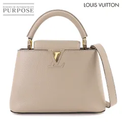 新品同様 ルイ ヴィトン LOUIS VUITTON カプシーヌ BB 2way ハンド ショルダー バッグ トリヨンレザー ガレ M94634 RFID 90313054