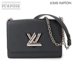 未使用 展示品 ルイ ヴィトン LOUIS VUITTON エピ ツイスト MM チェーン ショルダー バッグ レザー ノワール M50282 90313250