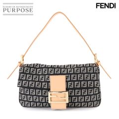 希少 FENDI ラビットファー マンマバケット シルバー金具 極上の触り 