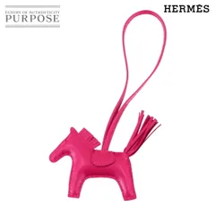 未使用 展示品 エルメス HERMES ロデオ PM バッグ チャーム アニョーミロ ローズメキシコ Y刻印 Rodeo PM 90317226