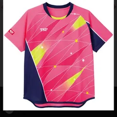 【廃番】 TSP レディスフリッシュシャツ ピンク XS S M L XL ビクタス VICTAS 卓球ユニフォーム ゲームウェア Tシャツ 生産終了