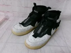 【中古】NIKE ﾅｲｷ ｴｱﾌｫｰｽﾜﾝ ﾕｰﾃｨﾘﾃｨ AQ0758-100 ﾎﾜｲﾄ ﾌﾞﾗｯｸ 27.0cm 991904306