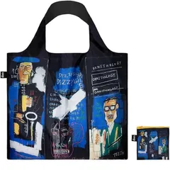 【新品】LOQI ローキー トートバッグ BASQUIAT Horn Players Recycled Bag/JB.HP エコバッグ リサイクルエコバッグ ストラップなし 内ポケットなし 撥水加工 LOQI Recycled Bag 大きめのサムネイル