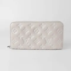 新品 ルイヴィトン Louis Vuitton 長財布 ジッピー ウォレット グレーのサムネイル