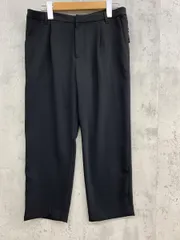 kaene カエン 008114 フリル 日本製 テーパード パンツ size38/黒 ■◇ レディース