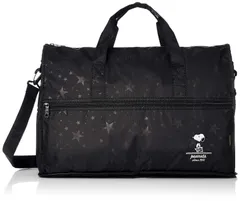 【特価セール】[ハピタス] 折りたたみボストンバッグ スヌーピー キャリーオン可能 23L SNOOPY ハピタス H0002 30 cm 0.39kg PN27.スターブラック