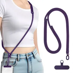 【人気商品】[MOECHO] スマホ ショルダーストラップ 【長さ調整可能・紛失・落下防止・10色展開】 携帯ストラップ ストラップホルダー ネックストラップ スマホ スマホストラップ ショルダー 首掛け 肩掛け 斜めがけ 携帯用 アクセサリー かわいい おし