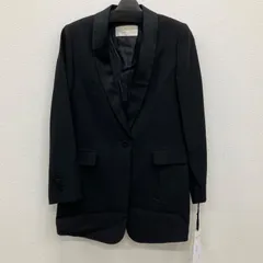 AP157　GRACE CONTINENTAL　グレースコンチネンタル　グレースグラス タグ付き　美品　レディース　ウールロングジャケット　36　マニッシュ　モード　シンプル　きれいめ　冠婚葬祭　フォーマル　オケージョン　上品　エレガントのサムネイル