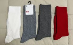 ユニクロ 羊 靴下 4足