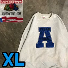T7747 FRUIT OF THE LOOM スウェット　USA製　90's